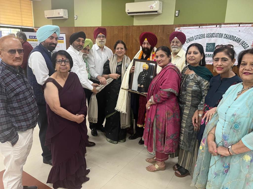 Tricity Senior Citizens Association celebrated the birthdays of its members born in the month of October with great enthusiasm